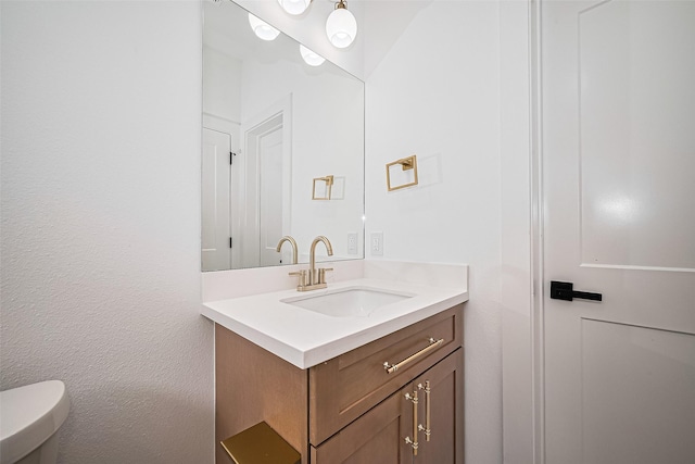 6023 Maybell, Houston, TX 77091 - bathroom with vanity and toilet