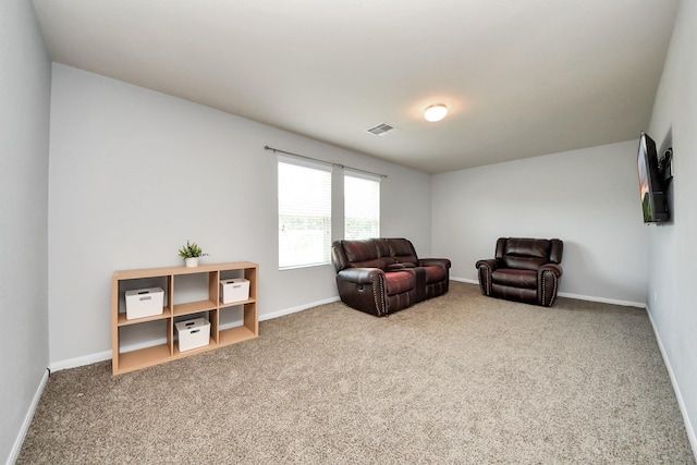 15543 Sheldon Ridge Way, Houston, TX 77044 - living area featuring carpet floors and baseboards