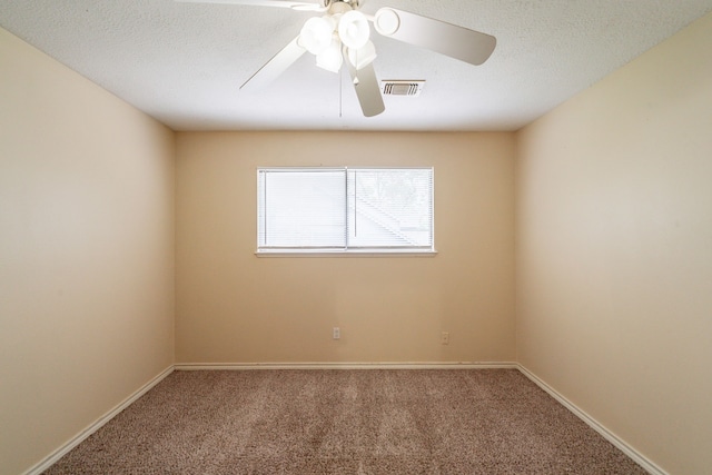 6914 Coral Ridge Rd, Houston, TX 77069 - carpeted spare room featuring a ceiling fan and baseboards
