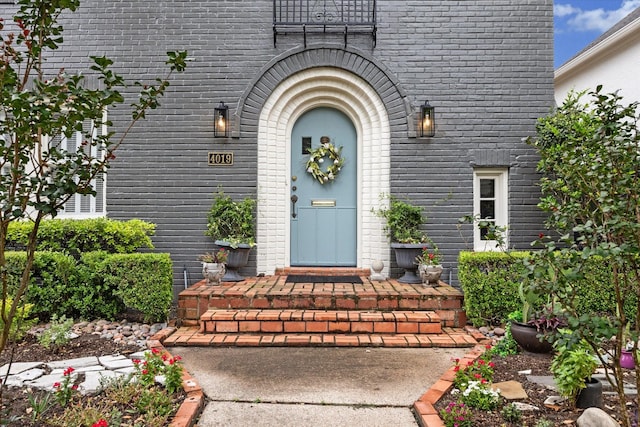 4019 Browning St, Houston, TX 77005 - view of exterior entry with brick siding