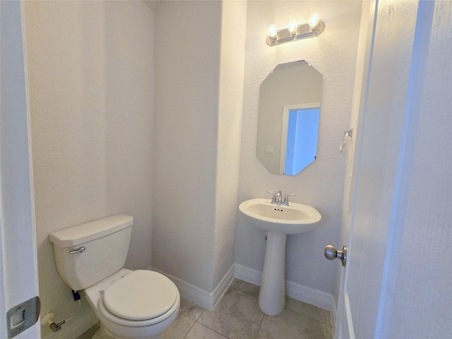 3559 Britton Burrow Way, Richmond, TX 77406 - bathroom featuring toilet, tile patterned flooring, and a sink
