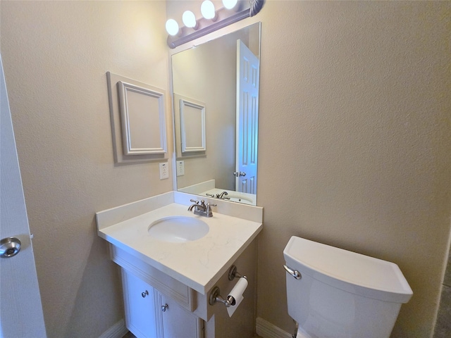 12515 Stoney Creek Dr, Pearland, TX 77584 - bathroom with vanity and toilet