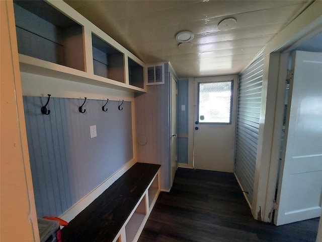 2906 Sledge St, Waller, TX 77484 - mudroom with dark wood finished floors