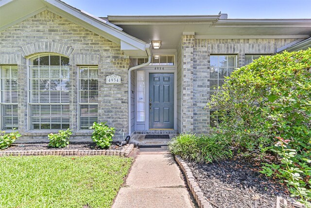 4934 Parkcrest Dr, La Porte, TX 77571 - view of doorway to property