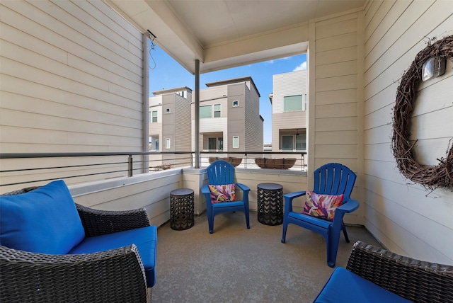 2706 Eado Edge Ct, Houston, TX 77020 - balcony featuring a residential view