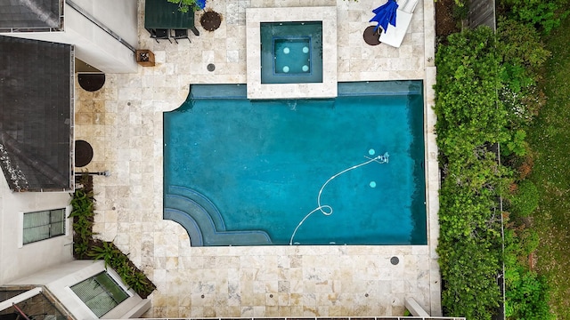 5558 Aspen St, Bellaire, TX 77401 - bird's eye view