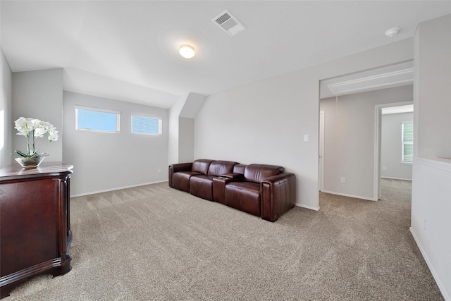 13854 Rock Island Trl, Conroe, TX 77384 - sitting room with attic access, carpet flooring, and baseboards