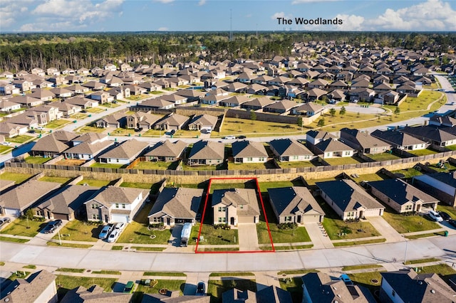 13854 Rock Island Trl, Conroe, TX 77384 - aerial view of residential area