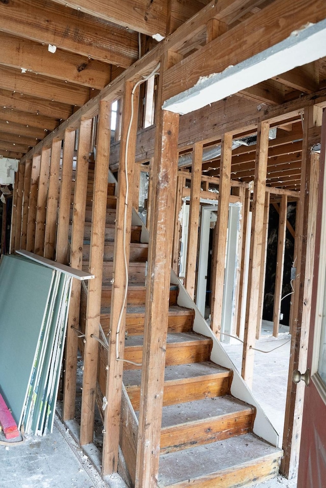 215 Wildwood Ln, Point Blank, TX 77364 - view of staircase