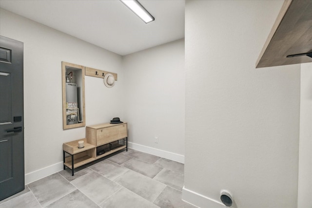 2007 Ottawa Ln, Houston, TX 77043 - mudroom with gas water heater and baseboards