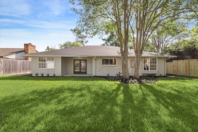 2007 Ottawa Ln, Houston, TX 77043 - view of front of property with french doors and brick siding