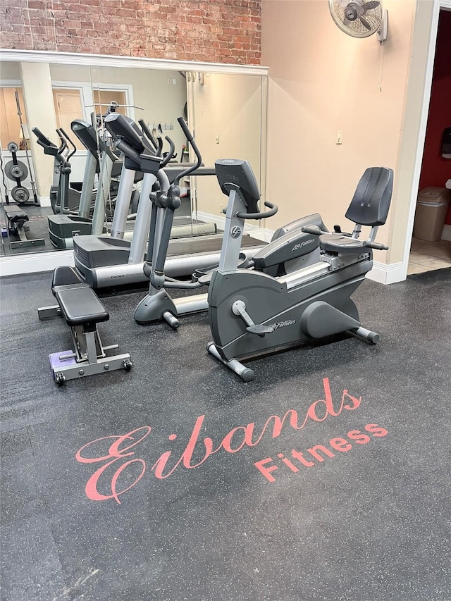 2207 Postoffice St Unit 208, Galveston, TX 77550 - view of gym