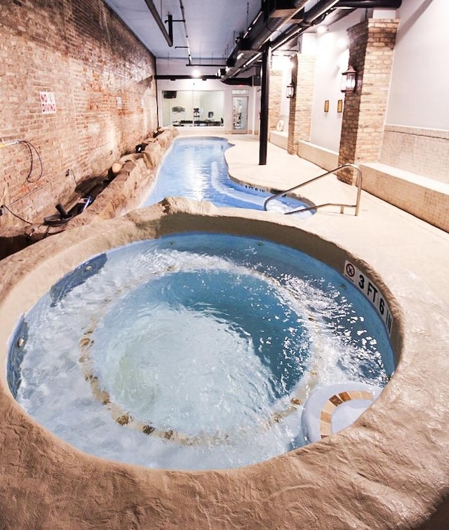 2207 Postoffice St Unit 208, Galveston, TX 77550 - view of indoor pool