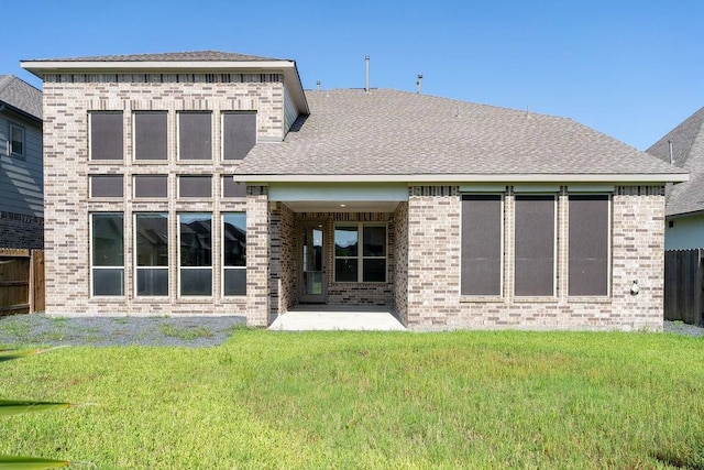 15842 Formaston Forest Dr, Humble, TX 77346 - back of house with brick siding and a patio