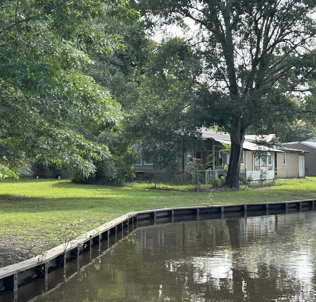 320 Deer Run Rd, Trinity, TX 75862 - dock area featuring a water view