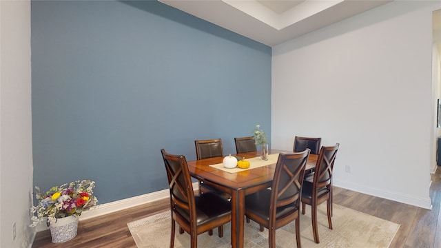 2002 Village Orchard Ln, Katy, TX 77423 - dining space with wood finished floors and baseboards