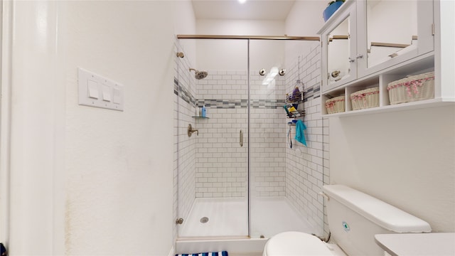 2002 Village Orchard Ln, Katy, TX 77423 - full bathroom with toilet and a stall shower