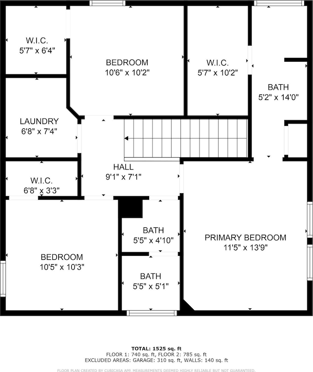722 Horseshoe Springs Ln, Houston, TX 77090 - property floor plan