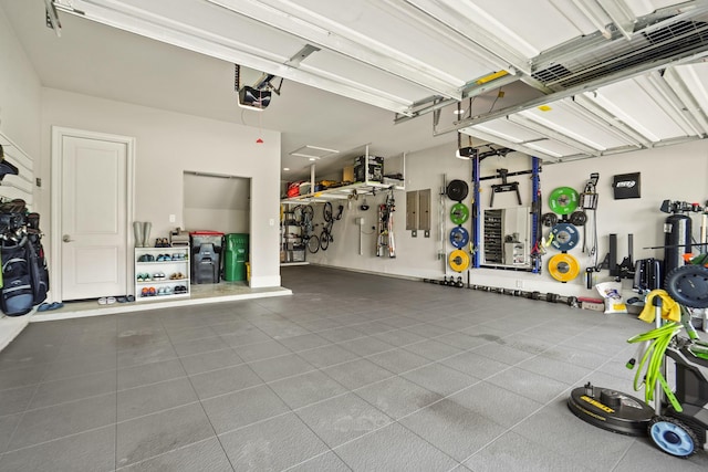 9810 Mount Whitney, Missouri City, TX 77459 - garage featuring a garage door opener