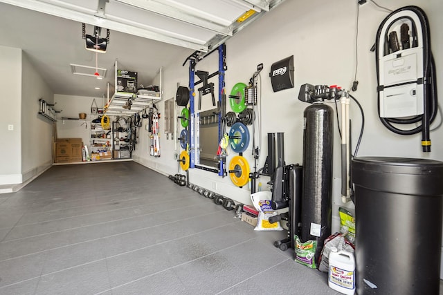 9810 Mount Whitney, Missouri City, TX 77459 - garage featuring a garage door opener
