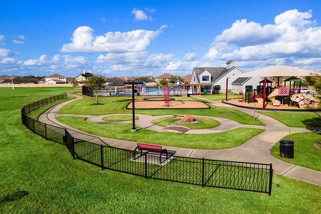 10518 Sutter Creek Dr, Iowa Colony, TX 77583 - view of community featuring a residential view