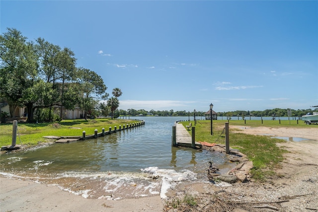 215 Whispering Oaks Dr, Taylor Lake Village, TX 77586 - dock area with a water view