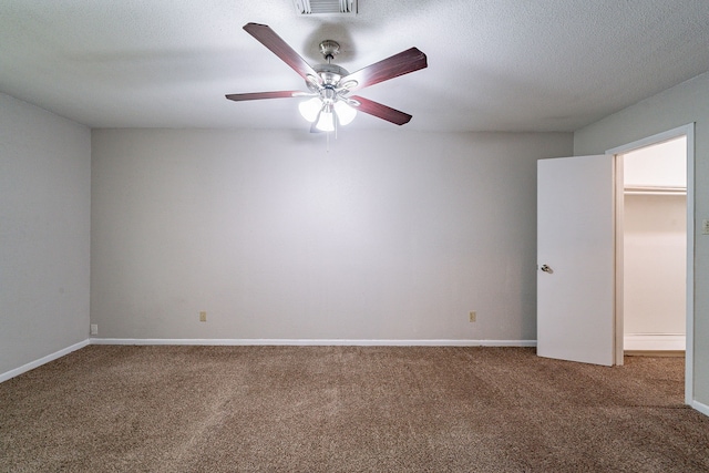 7631 Southmeadow Dr, Houston, TX 77071 - unfurnished bedroom with carpet floors, ceiling fan, and baseboards