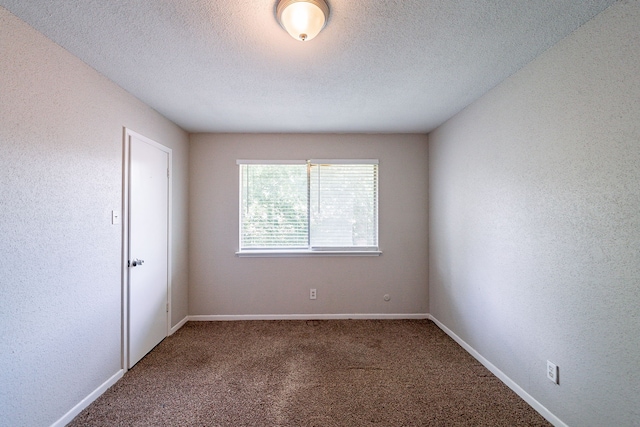 7631 Southmeadow Dr, Houston, TX 77071 - spare room with carpet flooring, a textured ceiling, baseboards, and a textured wall