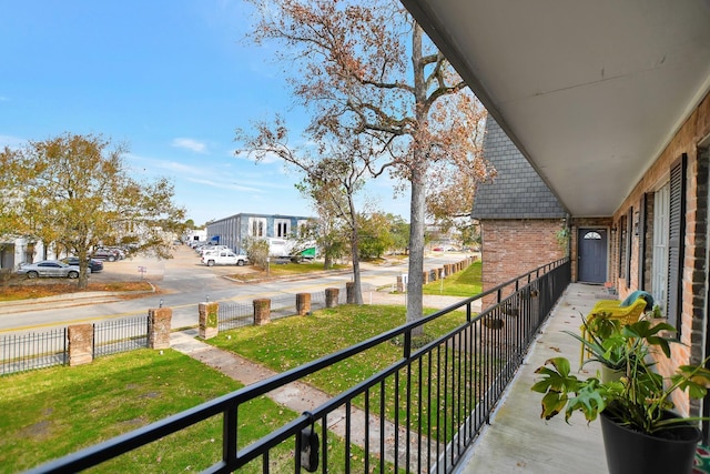 9003 Gaylord St Unit 12, Houston, TX 77024 - balcony with a residential view