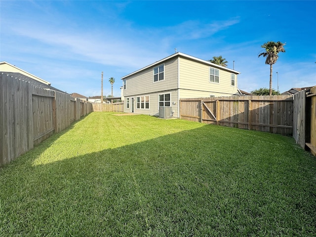 15507 Liberty Bluff Dr, Houston, TX 77049 - back of property with a fenced backyard
