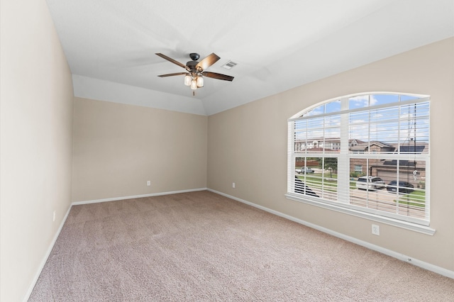 406 Oak Stream Dr, Conroe, TX 77304 - carpeted spare room featuring ceiling fan and baseboards