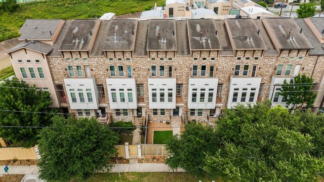 111 E 2nd St, Houston, TX 77007 - bird's eye view