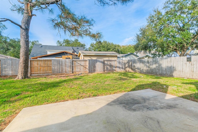 16538 Park Scot Dr, Houston, TX 77084 - view of yard featuring a patio
