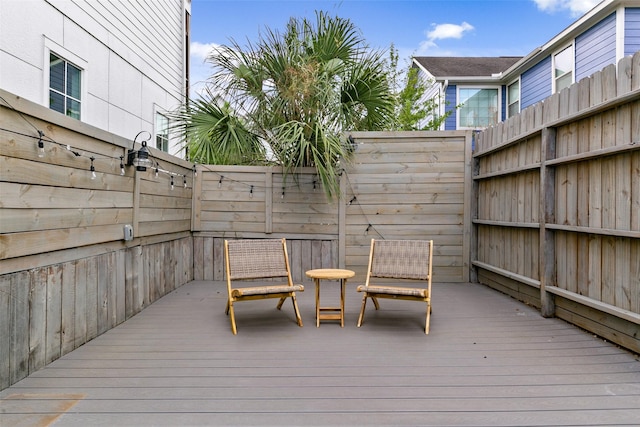 1538 Bevis St, Houston, TX 77008 - view of deck