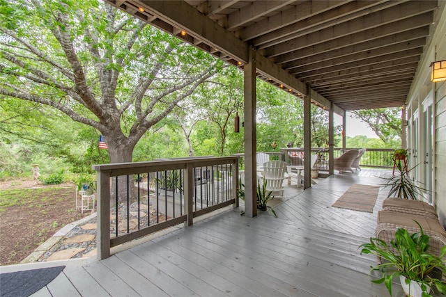 901 Hartrick Canyon Dr, Temple, TX 76502 - view of wooden deck