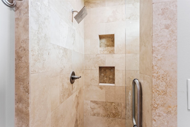 610 S Shady Ln, Shoreacres, TX 77571 - bathroom featuring a shower stall