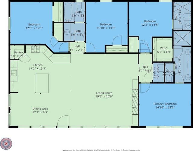 610 S Shady Ln, Shoreacres, TX 77571 - home floor plan