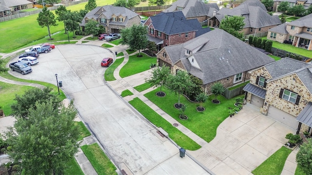 9811 Orchid Cove Ct, Cypress, TX 77433 - aerial perspective of suburban area