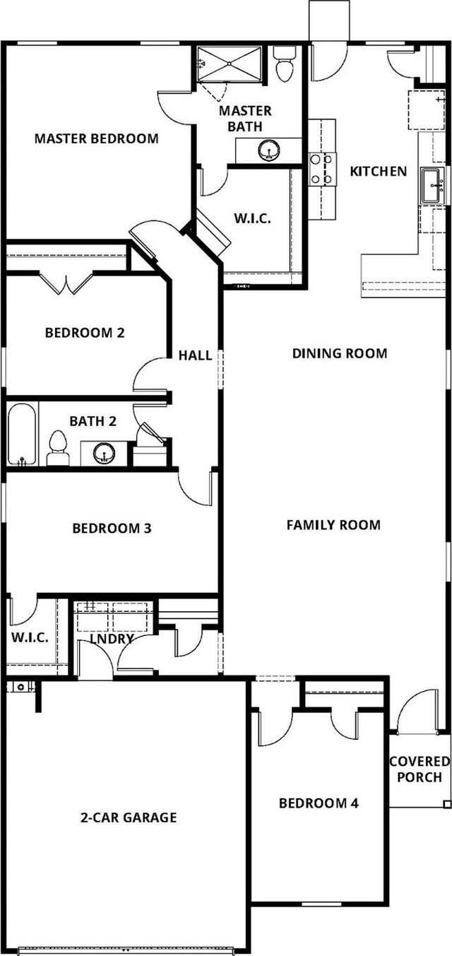 15846 Berry Hill Dr, Conroe, TX 77303 - home floor plan