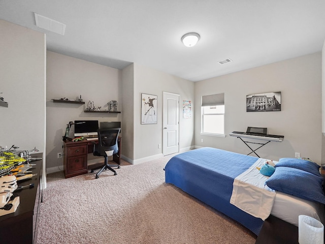 4202 Lodge Ranch Ct, Fulshear, TX 77441 - bedroom with baseboards, carpet flooring, and an office area