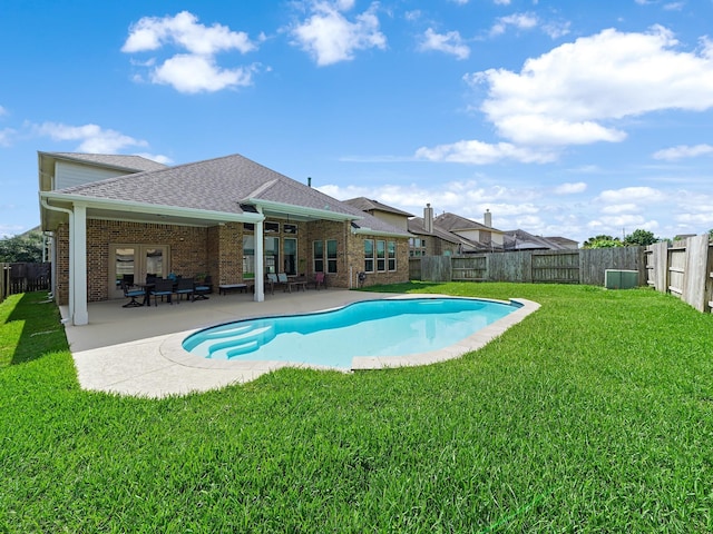 4202 Lodge Ranch Ct, Fulshear, TX 77441 - view of pool featuring a patio area