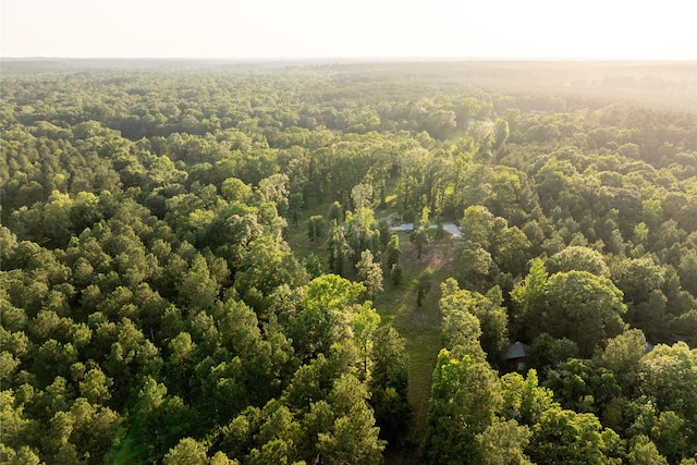 5332 County Road 1180, Kennard, TX 75847 - aerial view of a heavily wooded area