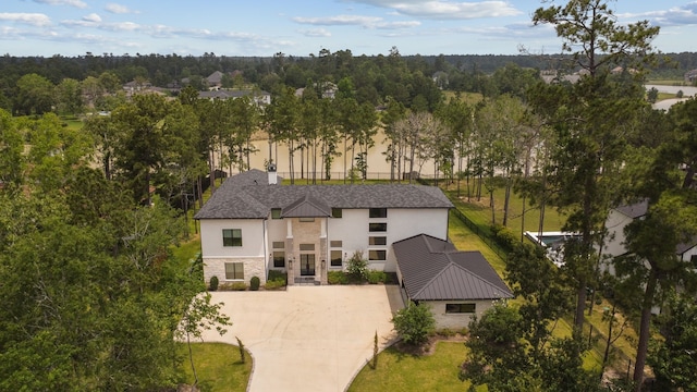 27457 S Lazy Meadow Way, Spring, TX 77386 - aerial view of property and surrounding area