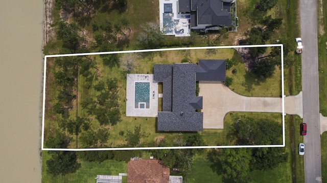 27457 S Lazy Meadow Way, Spring, TX 77386 - aerial overview of property's location with property boundaries highlighted