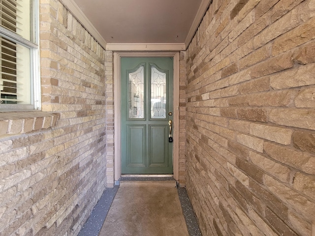 1703 Raintree St, Baytown, TX 77520 - property entrance with brick siding