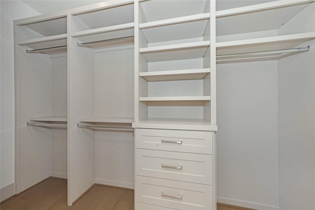 1253 Lamonte Ln, Houston, TX 77018 - walk in closet featuring light wood-style floors