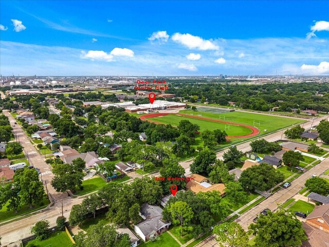 309 Helen Dr, Deer Park, TX 77536 - aerial view of property and surrounding area