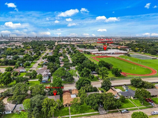 309 Helen Dr, Deer Park, TX 77536 - bird's eye view