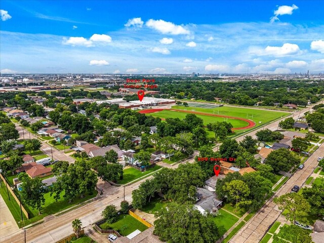 309 Helen Dr, Deer Park, TX 77536 - drone / aerial view of a tree filled landscape