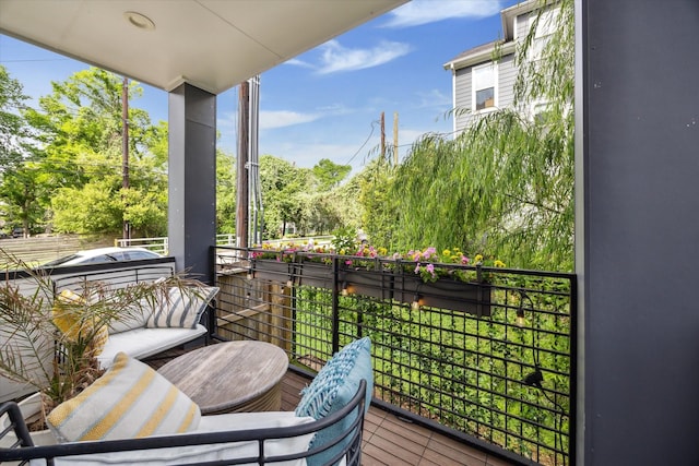 1234 W 25th St Unit A, Houston, TX 77008 - view of balcony